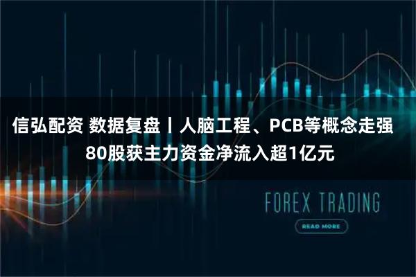 信弘配资 数据复盘丨人脑工程、PCB等概念走强   80股获主力资金净流入超1亿元